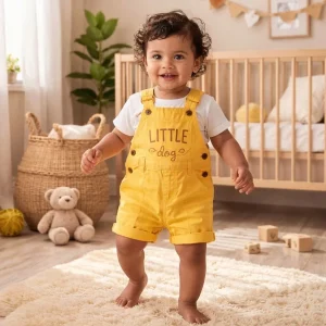 Conjunto Jardineira Little Dog
