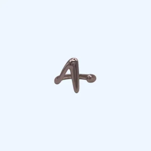 ANEL MINIMAL ABERTO PRATEADO AJUSTÁVEL